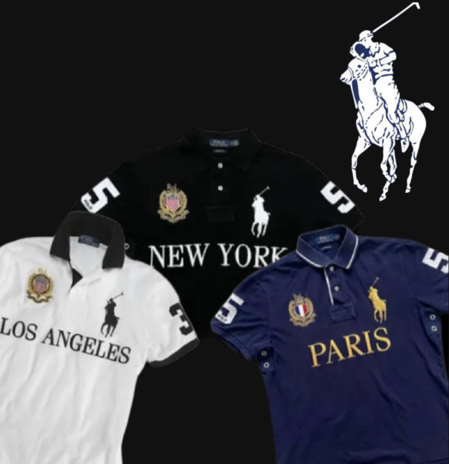 All AUTHENTIC polo bundle
