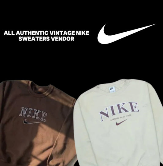 All AUTHENTIC vintage n1ke vendor