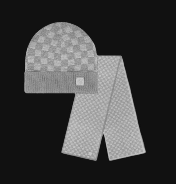 1v beanie x scarf